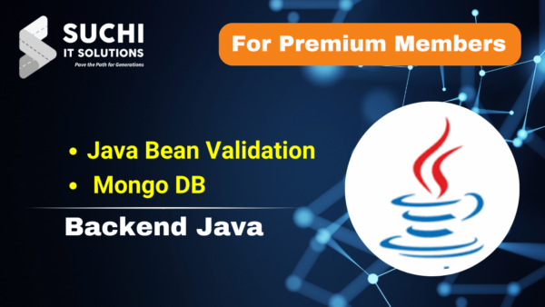 7. Backend Java - Java Bean Validation & Mongo DB