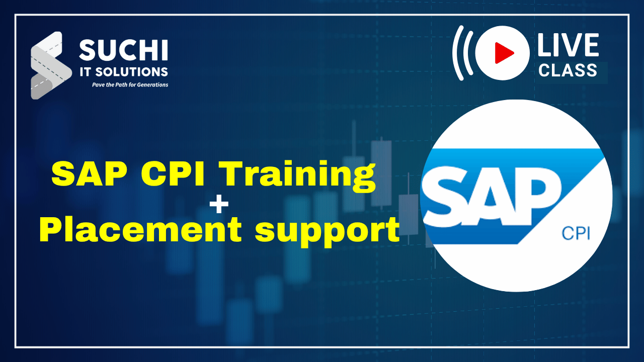 SAP CPI Training + Placement Support- Live